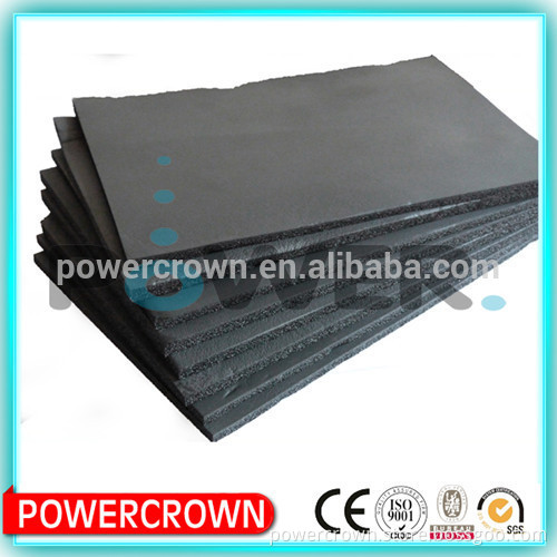 black sponge rubber sheet insulation made in china